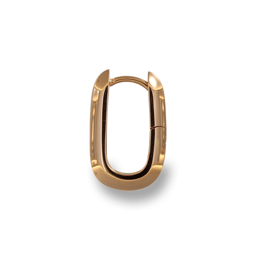 Rose Golden Elegance Hoops