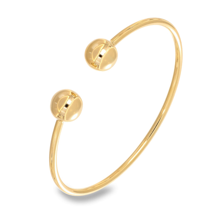 Golden Orbit Bangle (Yellow)
