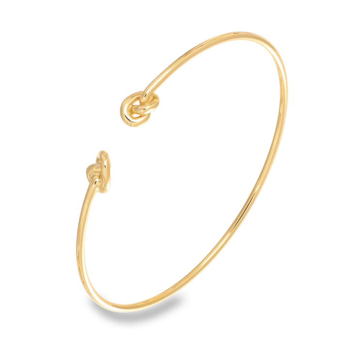 Open Knots Bangle (Yellow)