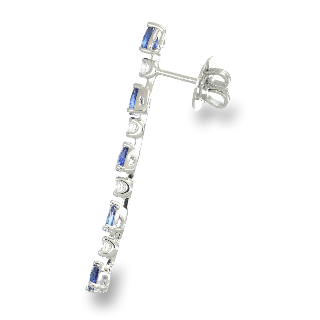 Sapphire Rain Studs